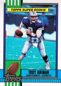 1990 Topps #482 Troy Aikman Front