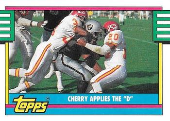 1990 Topps #509 Cherry Applies the 