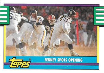 1990 Topps #528 Fenney Spots Opening Front