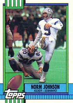 1990 Topps #347 Norm Johnson Front