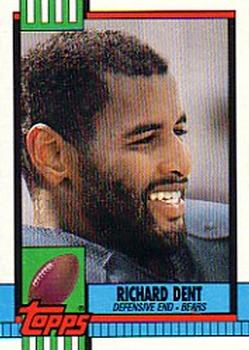 1990 Topps #376 Richard Dent Front