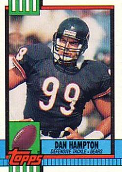 1990 Topps #377 Dan Hampton Front