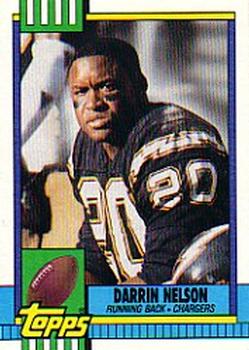 1990 Topps #385 Darrin Nelson Front