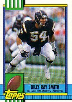 1990 Topps #393 Billy Ray Smith Front