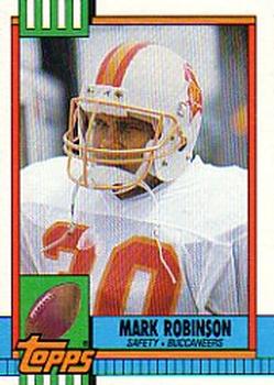1990 Topps #402 Mark Robinson Front