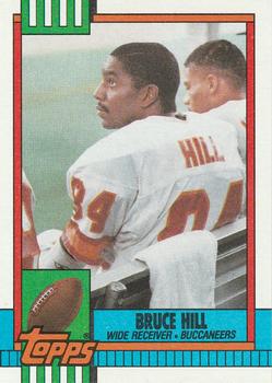 1990 Topps #408 Bruce Hill Front