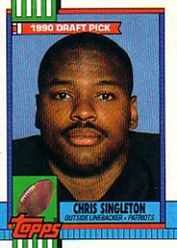 1990 Topps #416 Chris Singleton Front