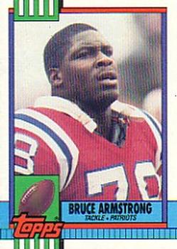 1990 Topps #419 Bruce Armstrong Front