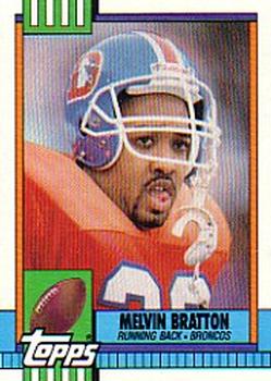1990 Topps #42 Melvin Bratton Front