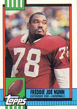 1990 Topps #447 Freddie Joe Nunn Front