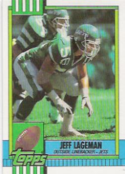 1990 Topps #449 Jeff Lageman Front
