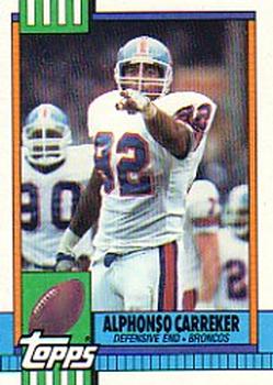 1990 Topps #46 Alphonso Carreker Front