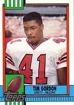 1990 Topps #476 Tim Gordon Front