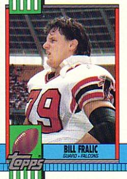 1990 Topps #478 Bill Fralic Front