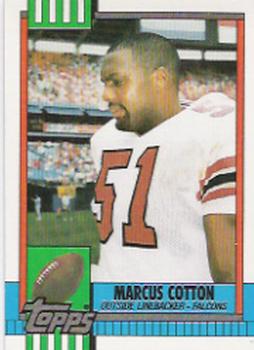 1990 Topps #480 Marcus Cotton Front