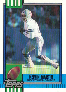 1990 Topps #487 Kelvin Martin Front