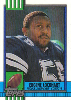 1990 Topps #493 Eugene Lockhart Front