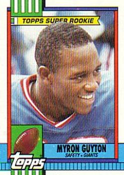 1990 Topps #50 Myron Guyton Front