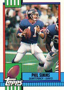 1990 Topps #51 Phil Simms Front