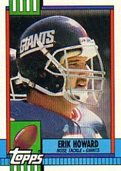 1990 Topps #57 Erik Howard Front