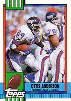 1990 Topps #59 Ottis Anderson Front