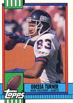 1990 Topps #61 Odessa Turner Front