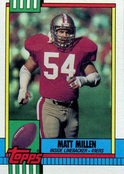 1990 Topps #7 Matt Millen Front