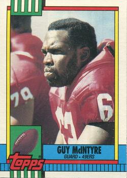 1990 Topps #11 Guy McIntyre Front