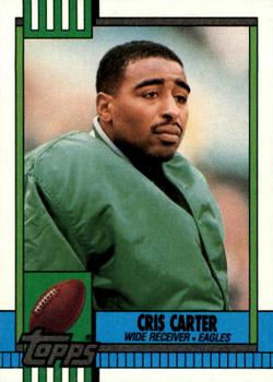 1990 Topps #92 Cris Carter Front