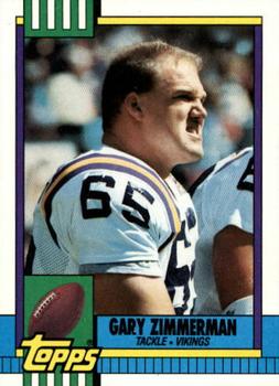 1990 Topps #107 Gary Zimmerman Front