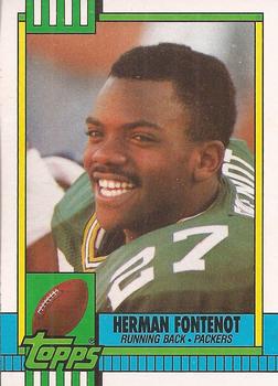 1990 Topps #149 Herman Fontenot Front