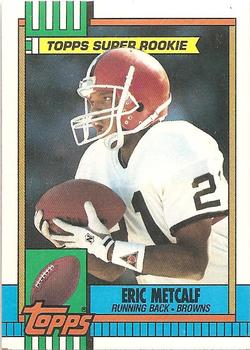 1990 Topps #157 Eric Metcalf Front