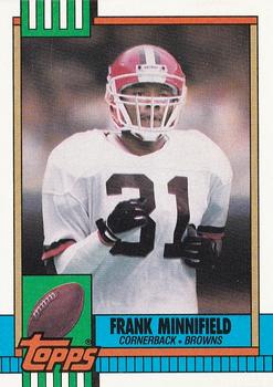 1990 Topps #159 Frank Minnifield Front