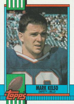 1990 Topps #196 Mark Kelso Front