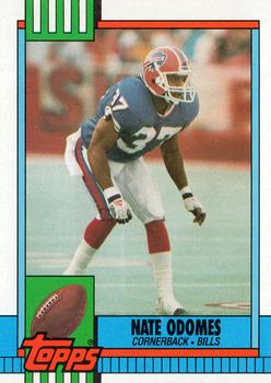 1990 Topps #198 Nate Odomes Front