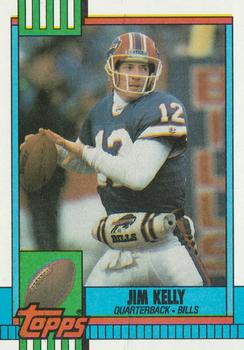 1990 Topps #207 Jim Kelly Front