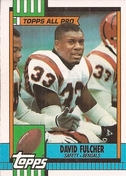 1990 Topps #273 David Fulcher Front
