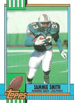 1990 Topps #319 Sammie Smith Front