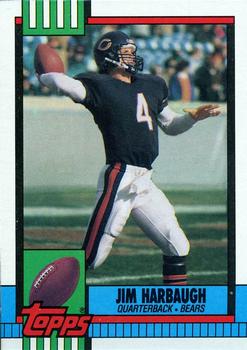 1990 Topps #366 Jim Harbaugh Front