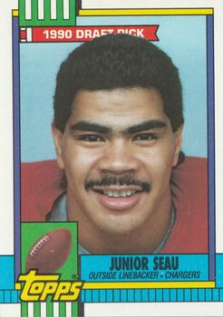 1990 Topps #381 Junior Seau Front