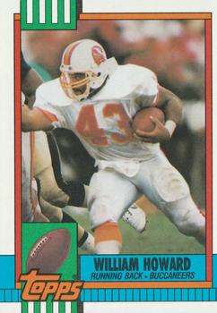 1990 Topps #414 William Howard Front