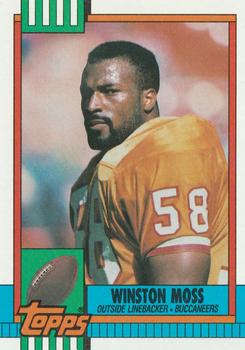 1990 Topps #415 Winston Moss Front