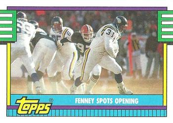 1990 Topps #528 Fenney Spots Opening Front