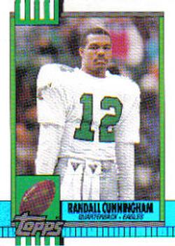 1990 Topps #93 Randall Cunningham Front