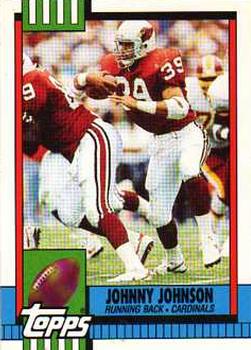 1990 Topps Traded #104T Johnny Johnson Front