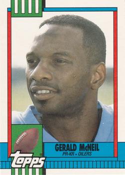 1990 Topps Traded #1T Gerald McNeil Front