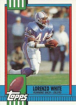1990 Topps Traded #4T Lorenzo White Front