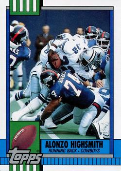 1990 Topps Traded #7T Alonzo Highsmith Front