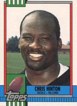1990 Topps Traded #8T Chris Hinton Front