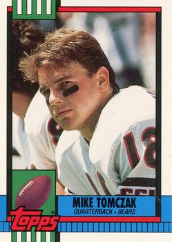 1990 Topps Traded #13T Mike Tomczak Front